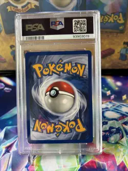 PSA 9 Mint #125 2000 Pokemon Gym Challenge 1st Edition Trainer Transparent Walls - Image 4