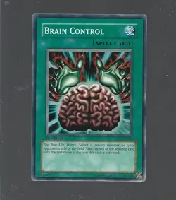 Yugioh Brain Control TLM-EN038 Super Rare 1ST EDITION MINT - Image 1