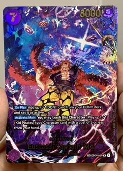 One Piece Eustass “Captain” Kid (SP) EB04-039 The Azure Sea’s Seven (OP14) NM - Image 1