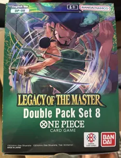 One Piece: Double Pack Set - Legacy of the Master [DP-08] 8 Packs In Display NS - Image 1