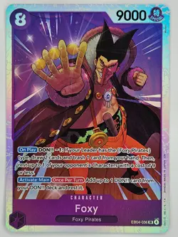 One Piece - EB04-036 Foxy - Super Rare - Image 1