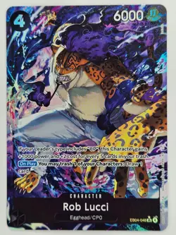 One Piece EB04-048 Rob Lucci Alt Art SRAA - Image 1