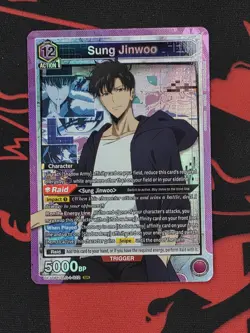 Union Arena Solo Leveling Sung Jin Woo SR UE17BT/SLG -1-022 - Image 1