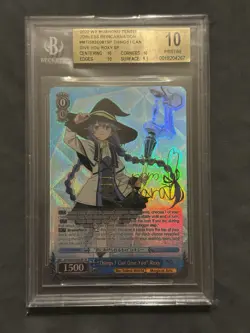 Weiss Schwarz Mushoku Tensei Things I Can Give You Roxy MTI/S83-E081SP SP BGS 10 - Image 1