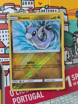Dratini 147/236 Unified Minds Reverse Holo Pokemon Card - Image 1