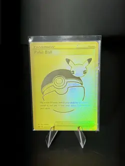 SEALED Pokemon Card Poke Ball SWSH146 Gold Celebrations 25th Anniversary - Image 1