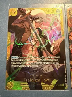 Trafalgar Law OP10-119 Secret Rare Royal Blood One Piece Cards Sabo OP07-118 Jap - Image 2