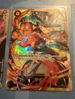 Trafalgar Law OP10-119 Secret Rare Royal Blood One Piece Cards Sabo OP07-118 Jap - Image 3