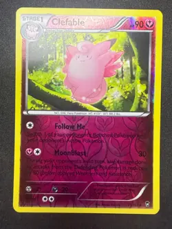 Clefable 71/111 - Furious Fists | Reverse Holo | Pokemon Card | LP - Image 1