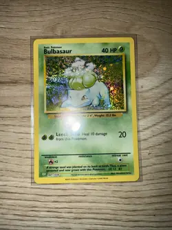 Bulbasaur #001/034 Holo Pokemon Trading Card Game Classic Collection - Image 2