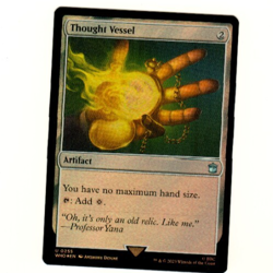 Thought Vessel Foil Universes Doctor Who Magic The Gathering Card - Image 3