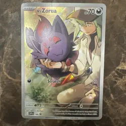 N's Zorua 189 Sv: Scarlet & Violet Promo Cards Holo - Image 1