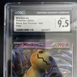 Pokemon Mimikyu ex 004 Sv: Scarlet & Violet Promo Cards Promo Holo CGC 9.5 - Image 3