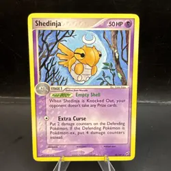 Shedinja - 14/107 - Pokemon Ex Deoxys Non-Holo Card VLP - Image 1