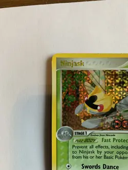 Pokemon TCG English Card ex Deoxys Ninjask 13/107 Holo Stamped - Image 2