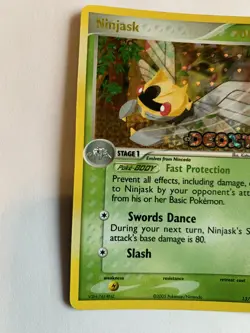 Pokemon TCG English Card ex Deoxys Ninjask 13/107 Holo Stamped - Image 5