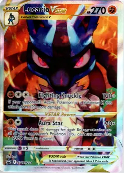 Lucario VSTAR Promo SWSH: Sword & Shield Promo Cards SWSH291 NM - Image 1
