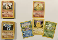Pokemon Base Set 60+ Cards (1999) | Commons & Uncommons, Complete Your Set - Image 1