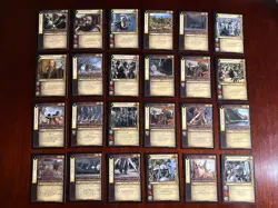 Lord of the Rings TCG 24 Card Lot Southron/Easterling - Image 1