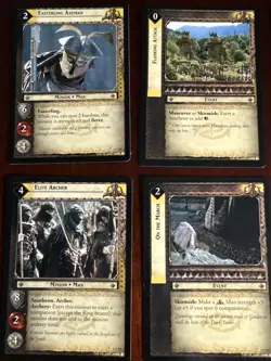 Lord of the Rings TCG 24 Card Lot Southron/Easterling - Image 3