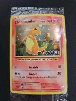 Charmander (Toys R Us Promo) 009/108 Miscellaneous Cards & Products Holo Sealed - Image 1
