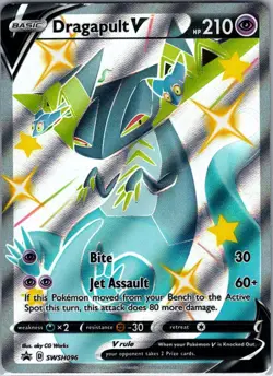 Dragapult V SWSH096 SWSH: Sword & Shield Promo Cards - Pokemon Card - NM - Image 1