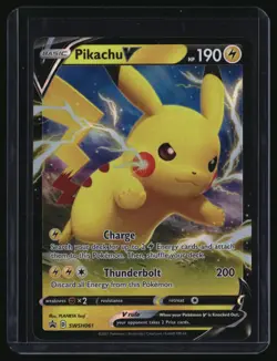 SWSH: Sword & Shield Promo Cards #SWSH061 Pikachu V - Image 1