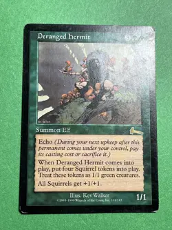 **Deranged Hermit** -Urza's Legacy- MTG Heavy Play (HP) - Image 3