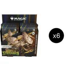 Sealed Secrets of Strixhaven Collector Booster 6 Box Case PRESALE 4/24 Magic MTG - Image 1