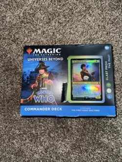 Magic the Gathering MtG 4th Doctor Who BLAST FROM THE PAST Commander Deck * NEW 195166228815 - Image 1