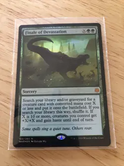 MTG Finale of Devastation War of the Spark 160/264 Foil Mythic - Image 1