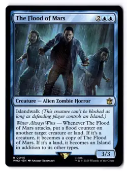 The Flood Of Mars NM* Dr. Who ENGLISH 0045 mtg -UnltdCards - Image 1