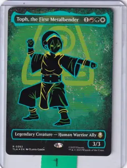 Toph the First Metalbender (Neon Ink) FOIL * Avatar the Last Airbender MTG Magic - Image 1