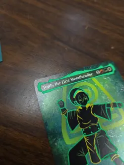Toph the First Metalbender (Neon Ink) FOIL * Avatar the Last Airbender MTG Magic - Image 4