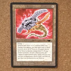 Tetravus, Artifact Creature, Magic the Gathering, Mark Tedin - Image 1