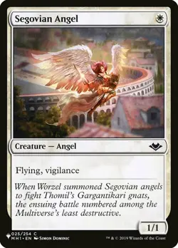 1 x Segovian Angel - Mystery Booster / The List - NM-Mint - MTG - Image 1