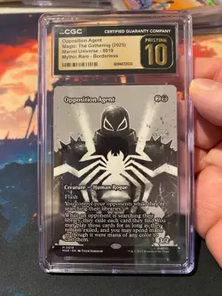 MTG Spider Man Opposition Agent CGC 10 - Image 1