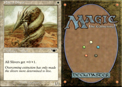 Magic the Gathering -MTG- Plated Sliver LP - Image 1
