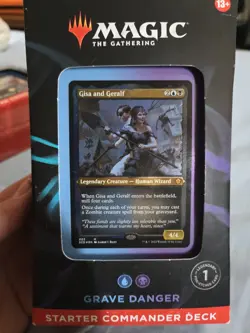 Magic The Gathering Starter Commander Deck Grave Danger, Sealed in OG Packaging - Image 1