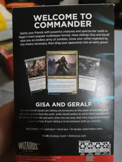 Magic The Gathering Starter Commander Deck Grave Danger, Sealed in OG Packaging - Image 2