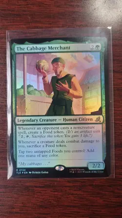 The Cabbage Merchant FOIL MTG Avatar The Last Airbender Eternal NM-M JX - Image 1