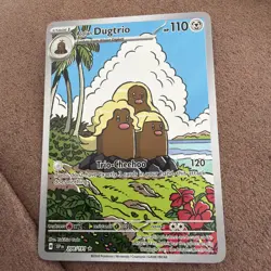 Alolan Dugtrio 208/191 - Surging Sparks Illustration Rare - Pokemon TCG - NM - Image 1