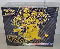 Pokemon TCG Surging Sparks Elite Trainer Box ETB NEW SEALED - Image 1