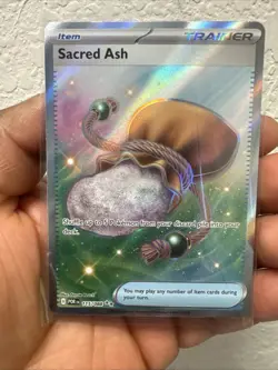 Pokemon TCG Sacred Ash Trainer-Item Ultra Rare Perfect Order 115/088 - Image 1