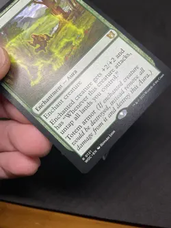 Bear Umbra Commander: Wilds of Eldraine Regular MTG 0121 - Image 5