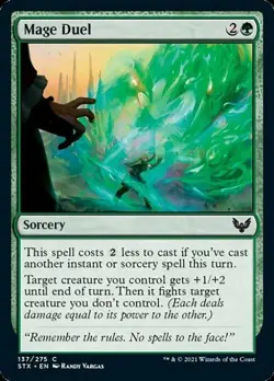 Mage Duel - Near Mint MTG Strixhaven - Image 1
