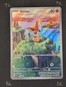 Pokemon TCG Victini 208 Scarlet & Violet Black Star Promo Holo Rare (Mint!) - Image 3