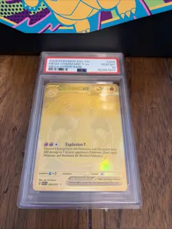 2026 POKEMON ASCENDED HEROES MEGA HYPER RARE #294 MEGA CHARIZARD Y EX PSA 10 - Image 4