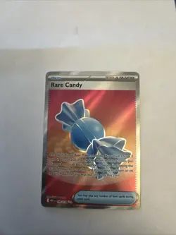 Pokemon TCG Mega Evolution Trainer Holo Card 175/132 Rare Candy - Image 1