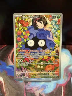 Erika’s Tangela 218/217 - Pokemon TCG - Ascended Heroes Illustration Rare Holo - Image 1